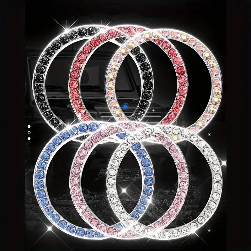 Автомобиль запускает кольцо зажигания с украшением стразами, кольцо с бриллиантовой отделкой одной кнопкой