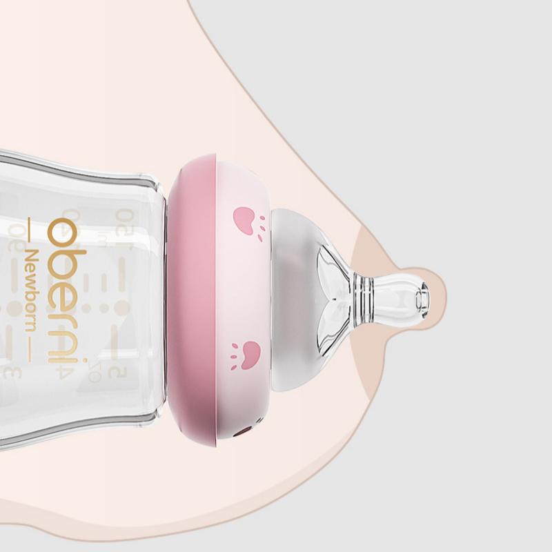 Oubani 0-6 месяцев новорожденный стеклянная бутылочка подарочный набор для новорожденных детская бутылочка против метеоризма
