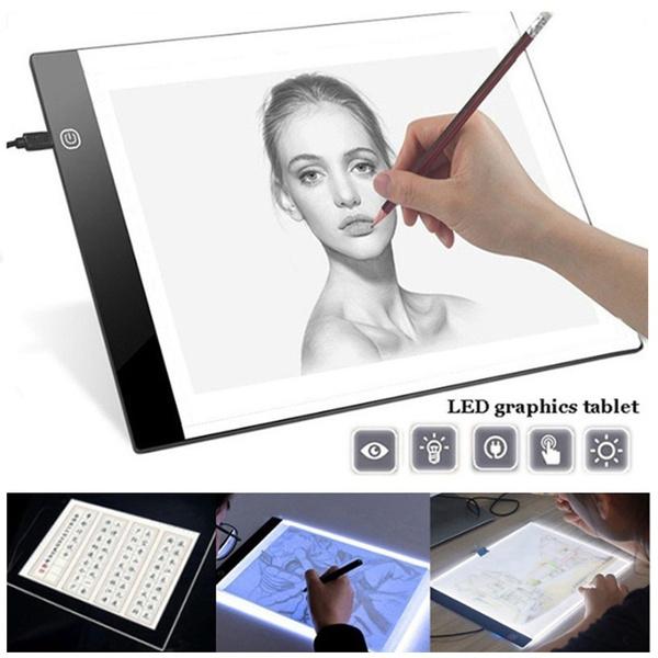 A4 Copy Desk Led Luminous Board Animation Copy Through Writing Desk Painting Drawing Board