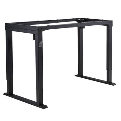4-Leg Standing Desk Frame, Electric Dual Motor Height Adjustable 70-117 Cm, 4 Memory Height Settings Length Stand Up Table Legs, Sit To Stand Desk