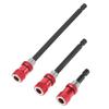 3Pcs14" Hex Shank Quick Release Magnetic Drill Bit Holder Screwdriver Extension 60100150mm