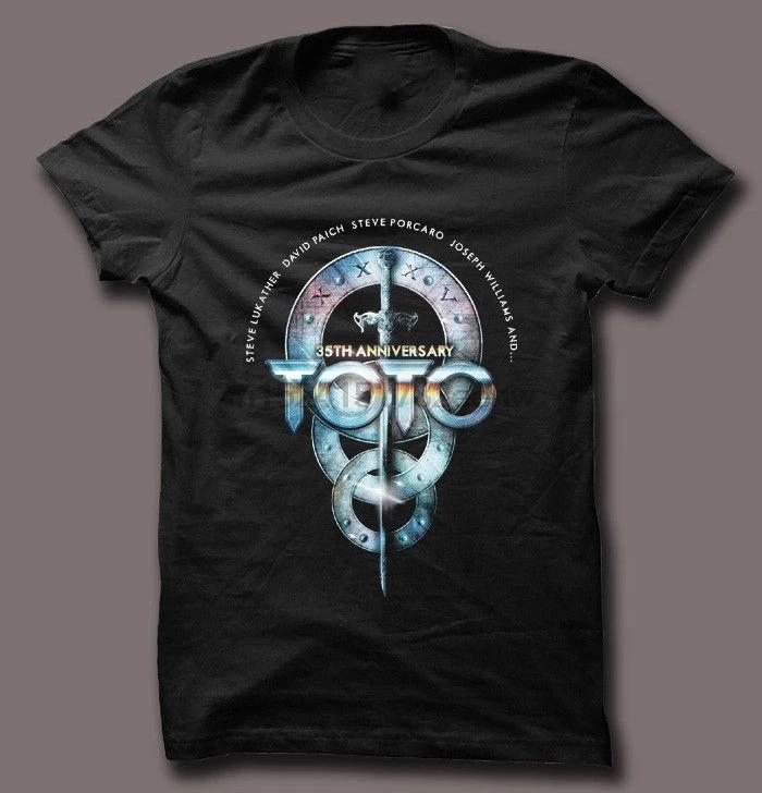 TOTO Band 35th Anniversary Live Tour Gift For Fan Black All Size Shirt AG855 Unisex T-Shirt