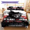 Name Custom Duty Call Ghost Pattern Bedding Set Quilt Cover Pillowcase Home Decor Gift (1 * duvet cover + 2 * pillowcase, without core)
