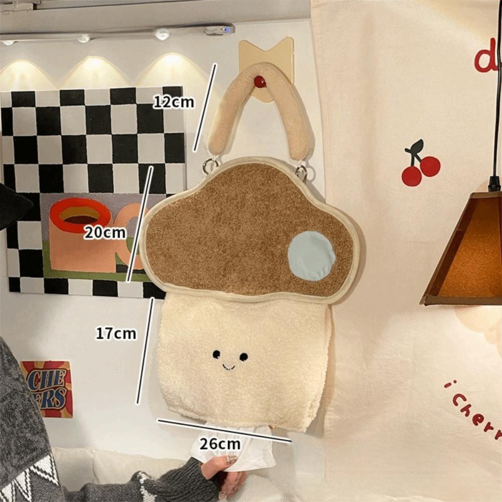 Top Handle Hanging Tissue Bag Cloud-shaped Wall Hanging Napkin Dispenser  Travel