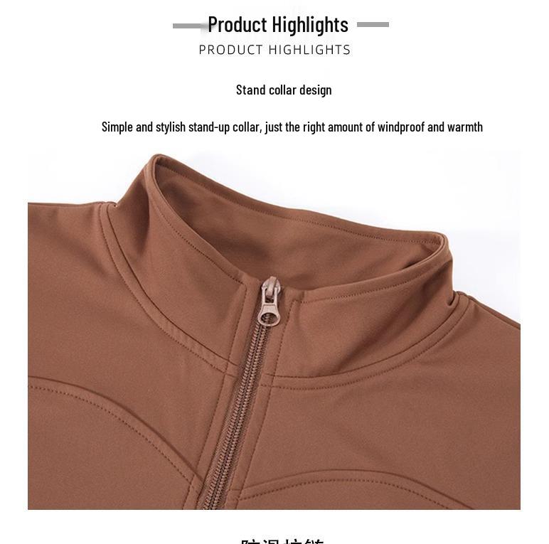 Женская приталенная быстросохнущая куртка для йоги - 20 цветов, длинный рукав, солнцезащита, одежда для фитнеса для бега на открытом воздухе