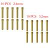 10pcs Welding Torch TIG Tungsten Electrode Wedge For Stubby Collets Kit WP 17 18 26