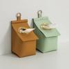 Leather Toilet Tissue Box easy installs Not Damage Wall Hanging Roll Case Paper Towel Holder for Kitchen Bathroom Use