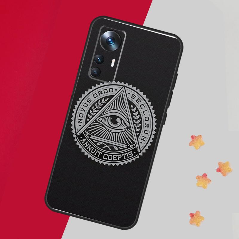 Freemasonry Logo Symbol Case For Xiaomi 13T Pro 12T 11T 12 14 13 Lite 12X POCO F5 X3 X5 Pro X4 F4 M5 M5s F3 Cover