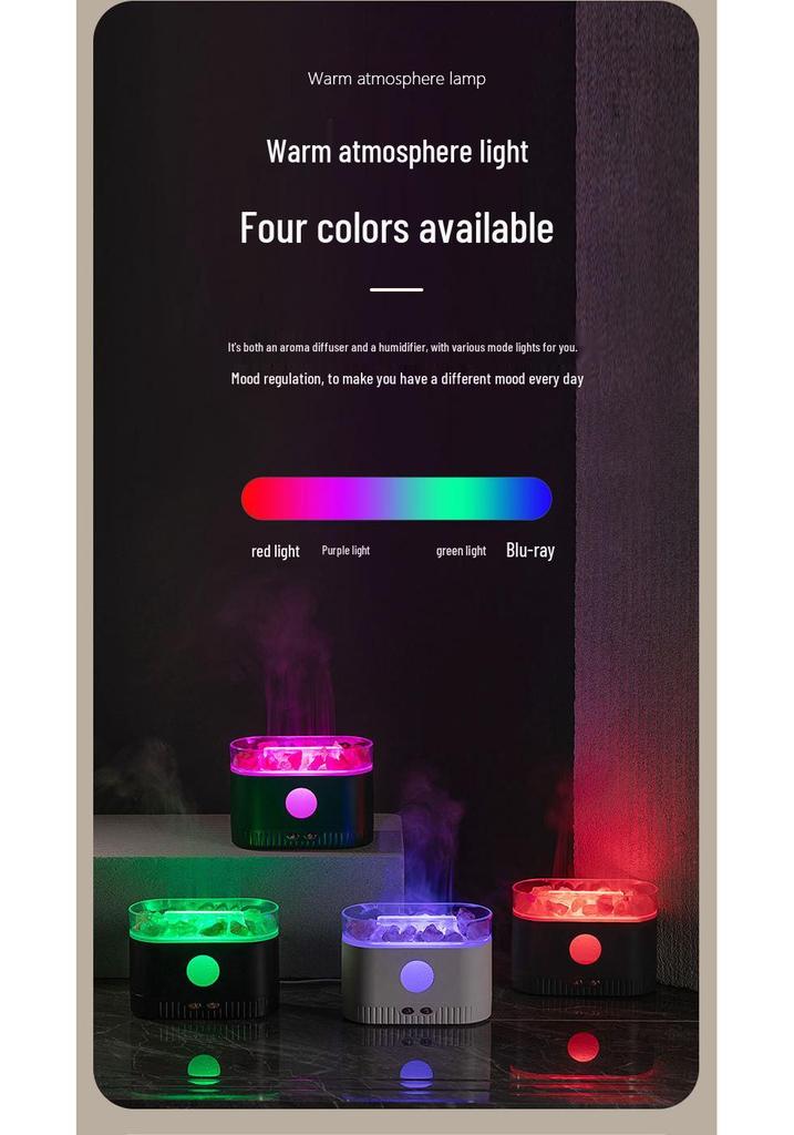 Creative Crystal USB Aromatherapy Humidifier & Diffuser
