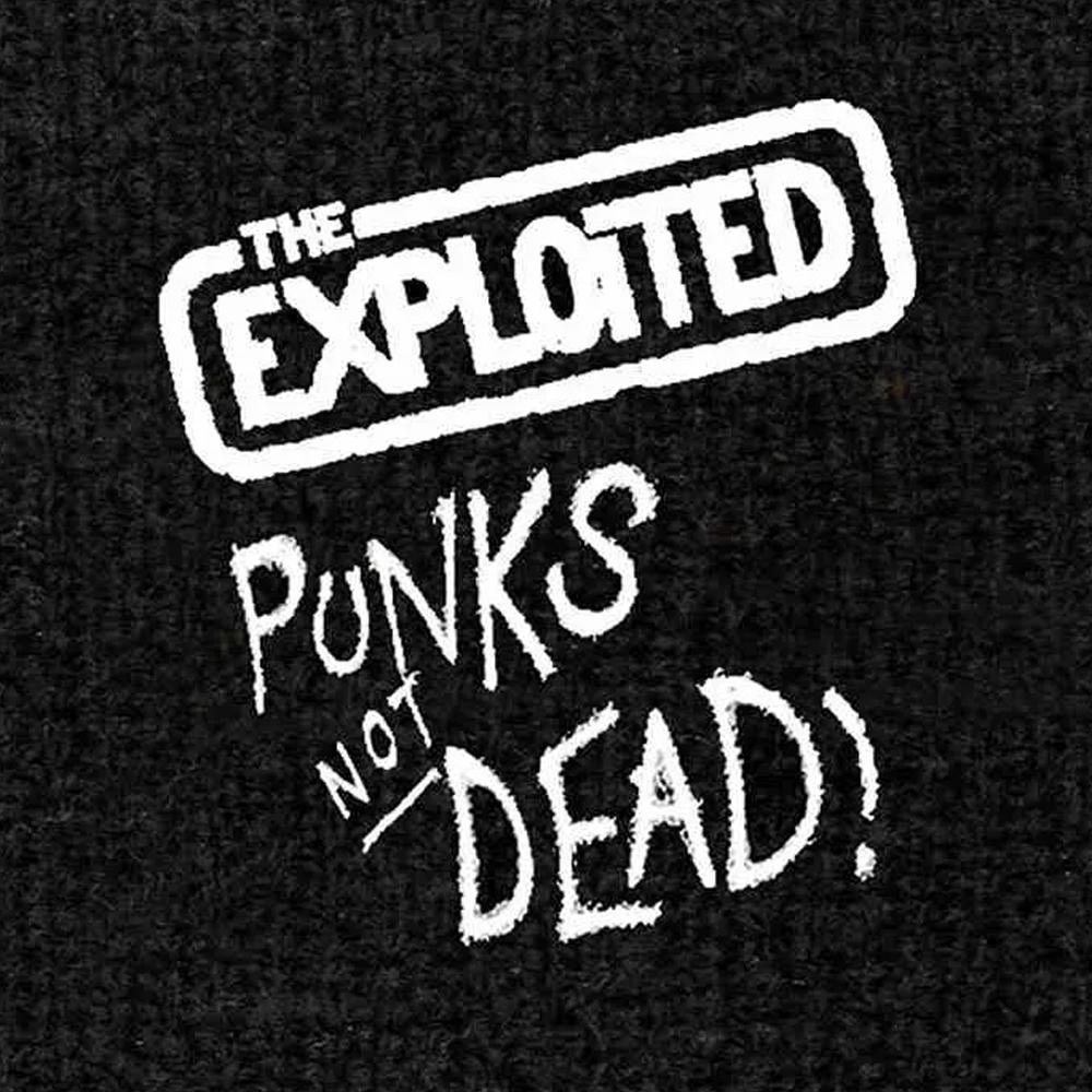 Браслет с вышивкой The Exploited Punks Not Dead