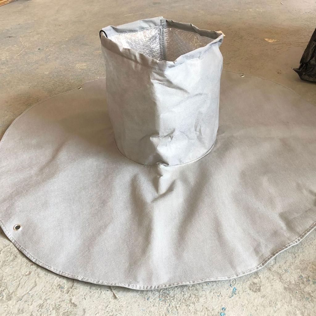 Защита растений от заморозков Укрытие для растений на зиму Водонепроницаемая двойная изоляция Зимняя защита растений для корней деревьев