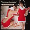 Chaqu Fun Lingerie: Sexy High Neck Backless Sweater - Quick Release Seductive Christmas Cosplay for Women