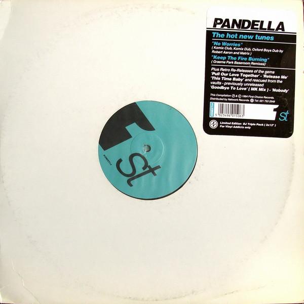 12-дюймовая пластинка PANDELLA No Worries Keep The Fire Burning KOMIXT14 First Choice 1994 US Dance Electronica Б/у