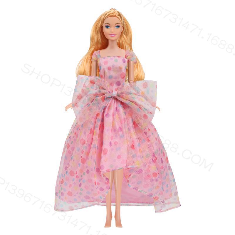 Кукольный свадебный набор 30 см: Юбка с длинными рукавами, разные стили, 10 шт., упаковка 5 шт.. Идеально подходит для игрового домика для девочек!