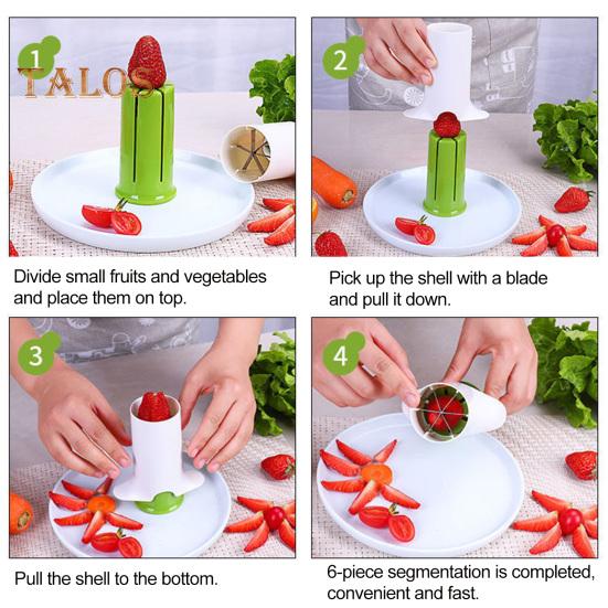 Фруктовая нарезка с гладкими краями, многофункциональная, легко моется, удобная, нарезка для огурцов, картофеля, овощей, инструмент для нарезки фруктов, кухонные принадлежности