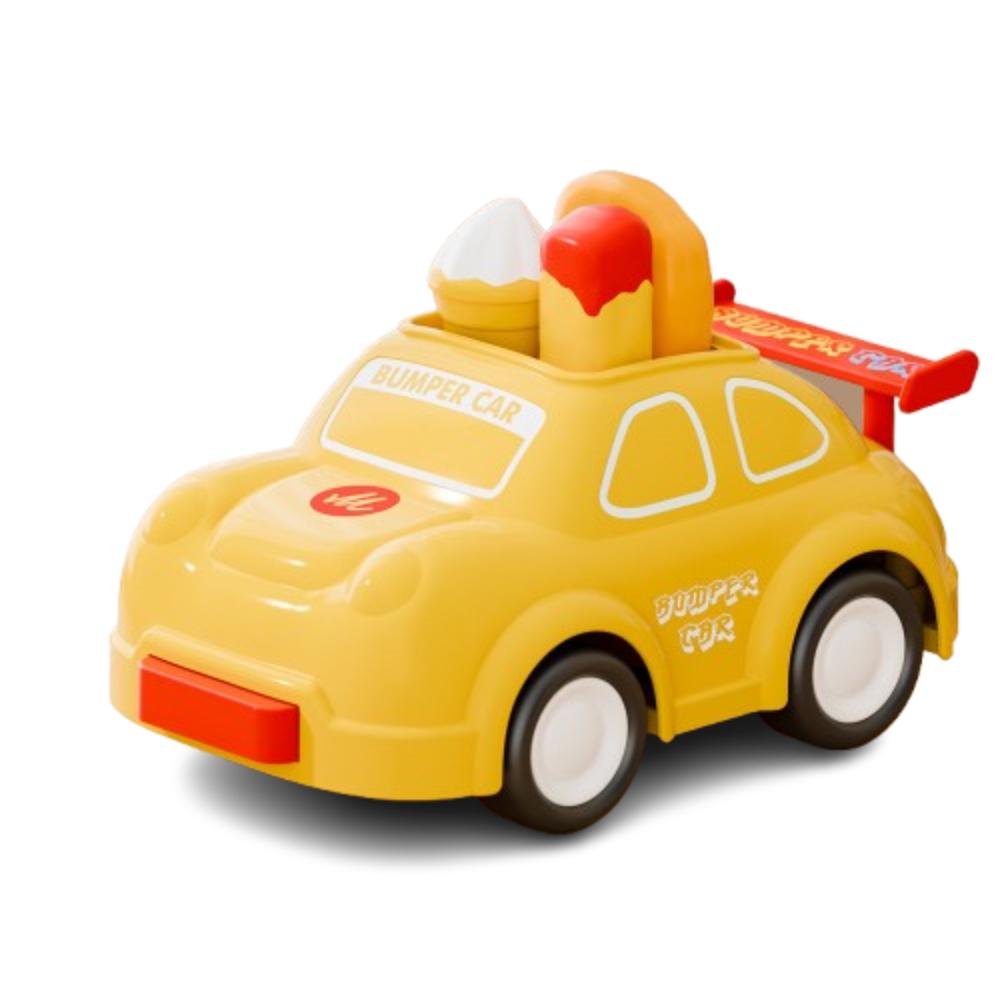 Cartoon Design Pull Back Simulation Car Toy Inertia Power Pull Back Cars Model Christmas Gift
