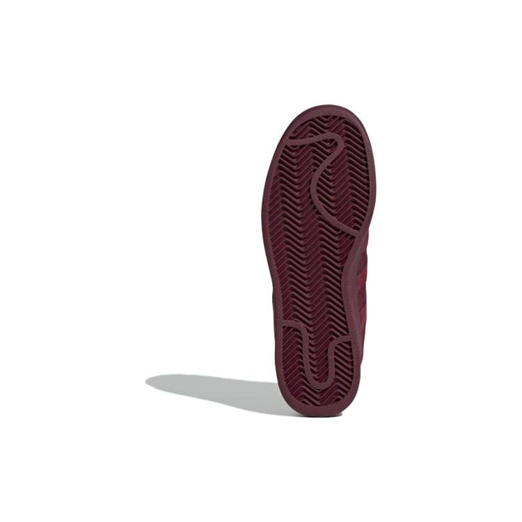 Adidas Superstar XLG Maroon Women Sneakers Red Crystal-White IE7377