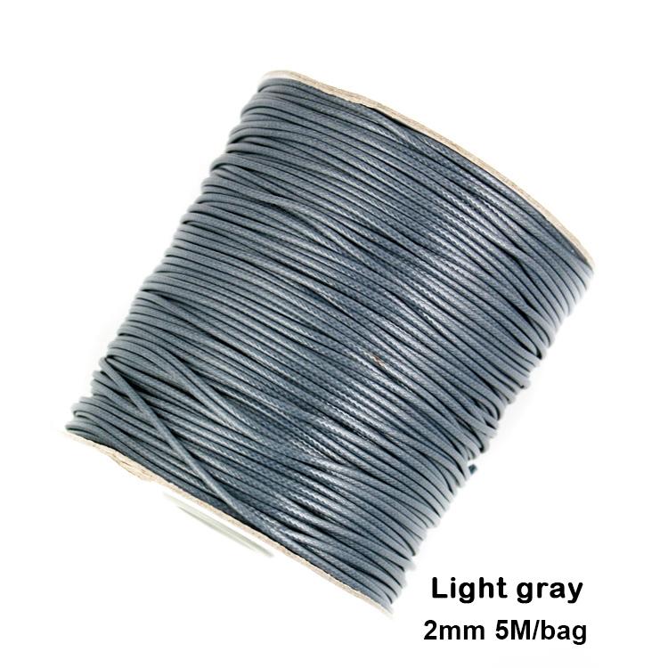 Разноцветные вощеные хлопковые шнуры для макраме, ювелирные бусины, изготовление ювелирных изделий своими руками