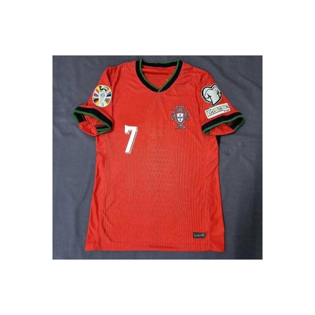 Portugal C.ronaldo Green Collar 2025 New Season Uniform 2552