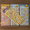 4 Sheets Cute Dudu Duck 3D Stickers - Cartoon Bubble Stickers for Kids' Crafts, Notebooks & Decor BulingBulingStickers Store
