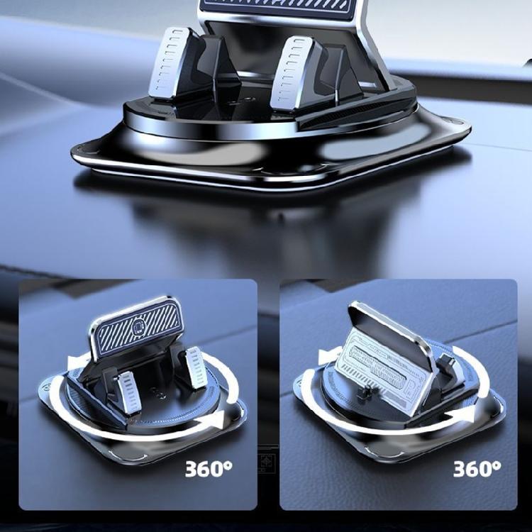 Держатель для мобильного телефона на приборную панель автомобиля Автомобильный держатель для телефона Вращающаяся на 360 градусов подставка Основа с сильной адсорбцией Противоскользящий