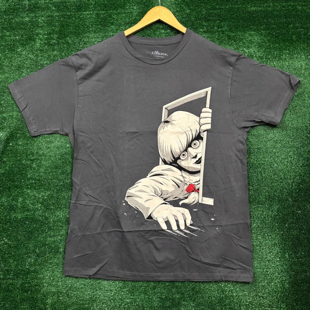The Conjuring Last Rites Annabelle Miss Me Horror T-Shirt Size Extra Large