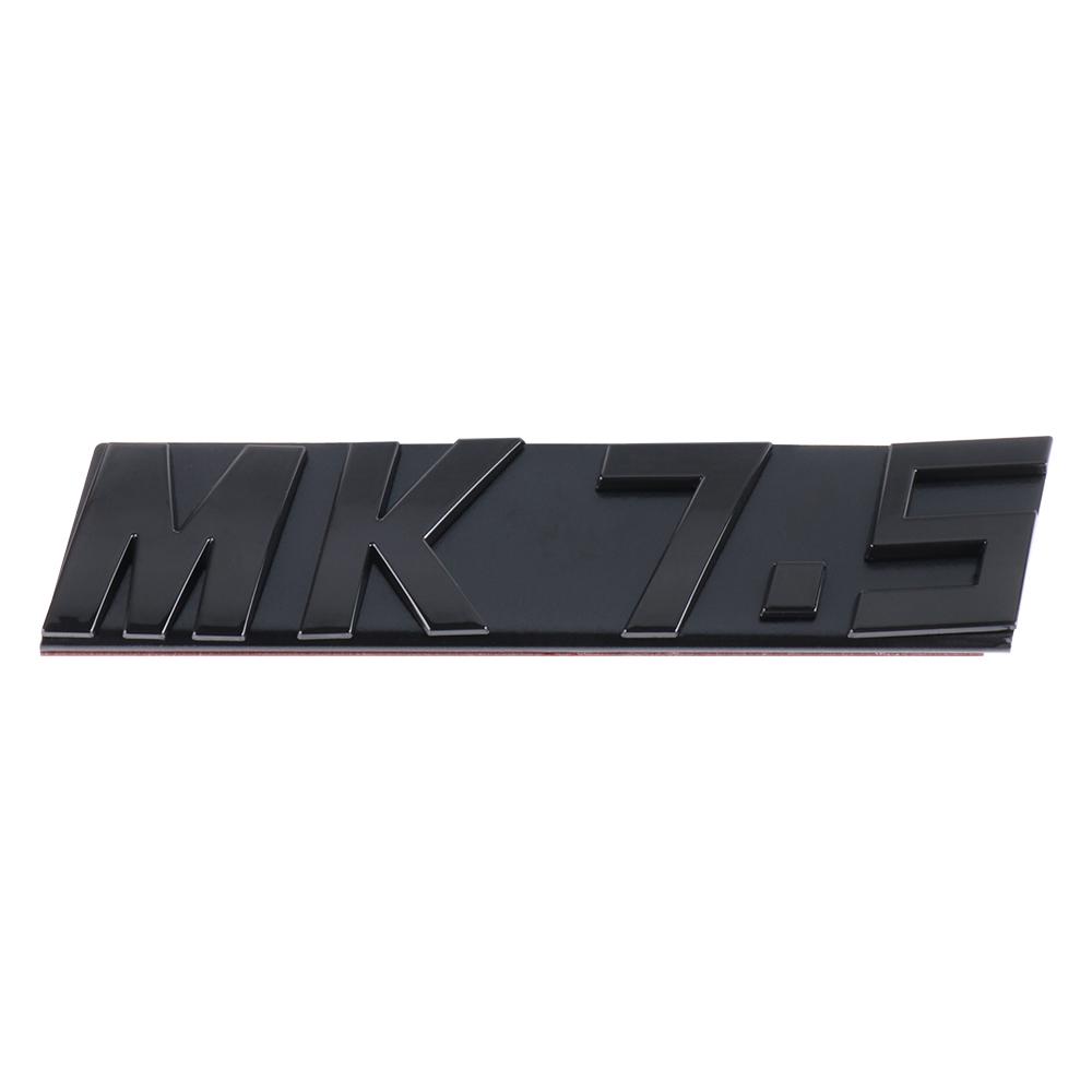 VW MK5 MK6 MK7 MK7.5 Auto Emblem Accessories ABS Badge Front Grille Decoration Sticker Decals for Volkswagen Beetle Touran Jetta zk6