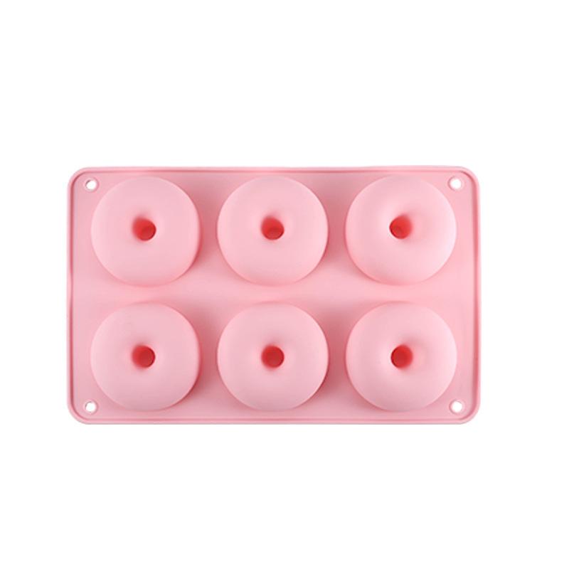 Силиконовая форма для пончиков, форма для выпечки пончиков «сделай сам», антипригарная силиконовая форма для торта для пончиков, бубликов, инструменты для выпечки кондитерских изделий