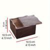 1pc Wood Jewelry Box Keepsake Box Decorative Antique Watch Box Jewelry Storage Box Trinket Organizer for Charms