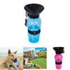Универсальный и прочный портативный пластиковый диспенсер для воды для питомцев в дороге