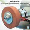 220 В мини электрическая ленточная шлифовальная машина DIY полировальный шлифовальный станок резак для заточки кромок многофункциональная шлифовальная машина 10 шт. ремень