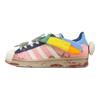 adidas Оригинальные кроссовки Sean Wotherspoon X Melting Sadness X Superstar с низким верхом, унисекс, розово-белые, IH7626
