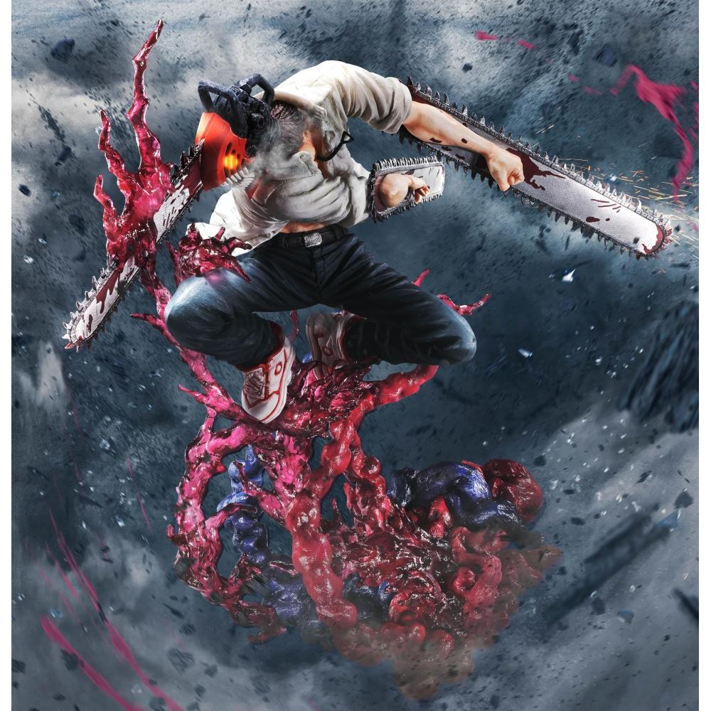 Фигурка Figuarts ZERO Chainsaw Man примерно 210 мм из окрашенного ПВХ и АБС-пластика BAS65052
