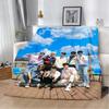 Плед Stray Kids KPOP с принтом Мягкий Теплый Идеально подходит для Дома Путешествий Пикников и Дней Рождения