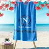 SSC Napoli Custom Name Print Beach Towel, Large Soft Quick Dry Towel for Beach Camping Swimming