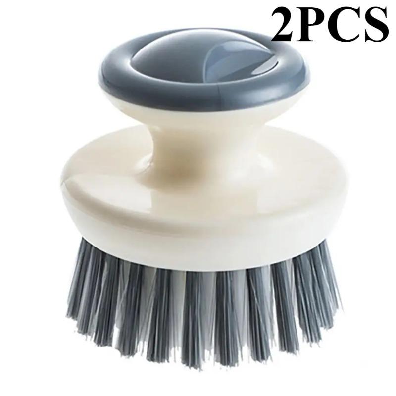 Многофункциональная щетка для мытья посуды с ручкой, кухонные щетки для чистки посуды, щетка для мытья посуды с жесткой щетиной для мойки, кастрюль, сковородок