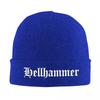 2025 Новая вязаная шапка Hellhammer Для Женщин Мужчин Унисекс Зимняя шапка Смерть Ретро 80-х Теплая шапка