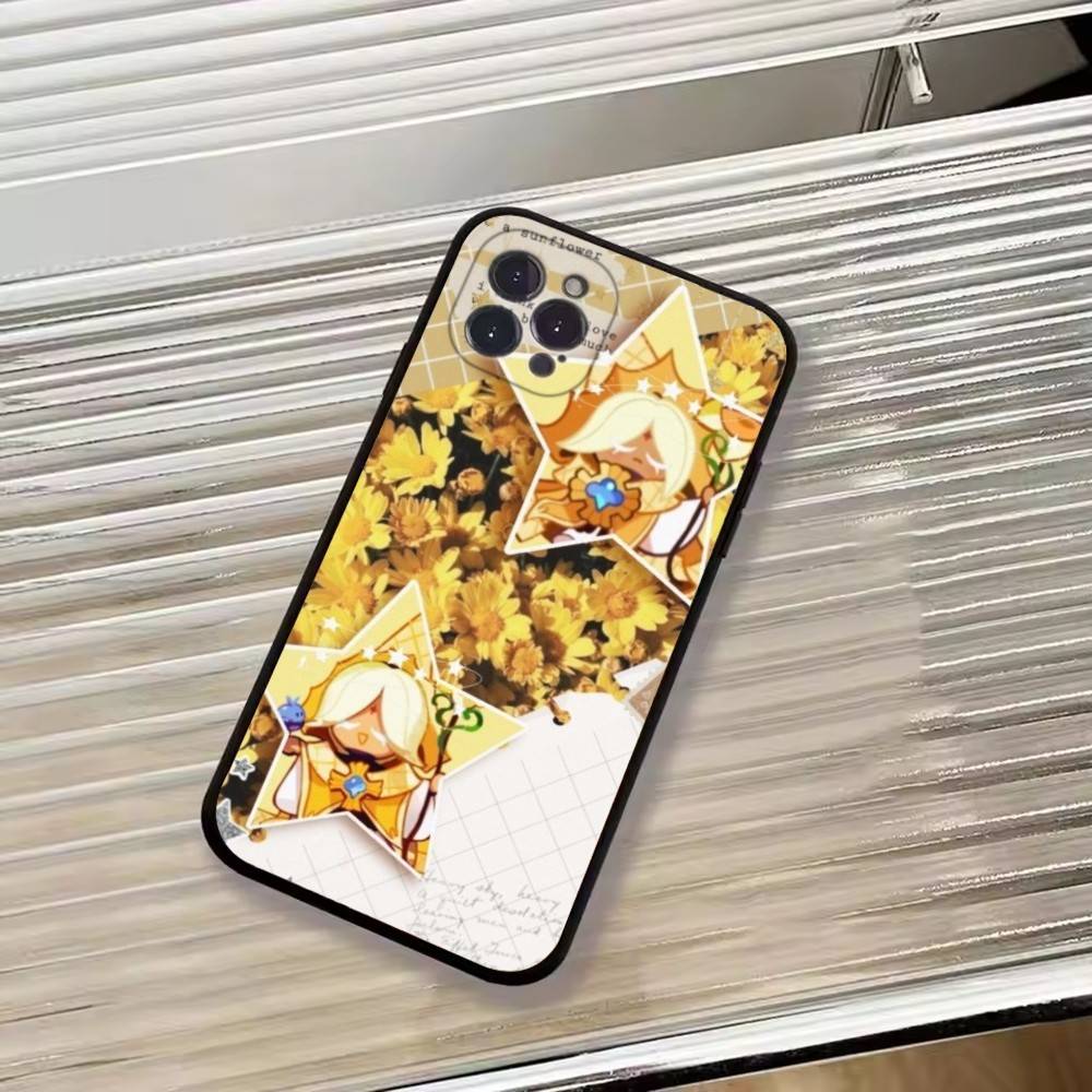 Чехол для телефона Game C-Cookie R-Run Kingdom для iPhone 17,16,15,14,13,12,11 Plus,Pro Max,XS,Мягкий черный чехол