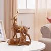 Deer Home Decor Showpiece (Brown Spot)