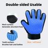 Pet Hair Removal Glove a Pair Double-sided Universal for Cats Dogs Wet Dry Use Brushes Bathes Soft Effortlessly Removes Fur