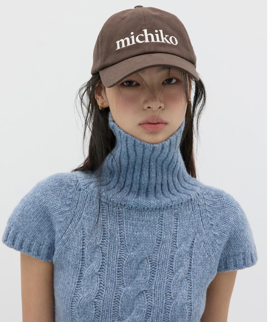 Кепка-восьмиклинка Michiko Хлопковая Глубокий Коричневый