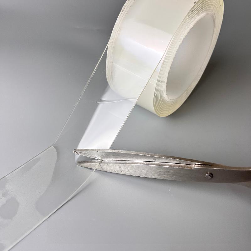 Акриловая нано двухсторонняя водонепроницаемая прозрачная лента с бесследным клеем для стен и автомобилей