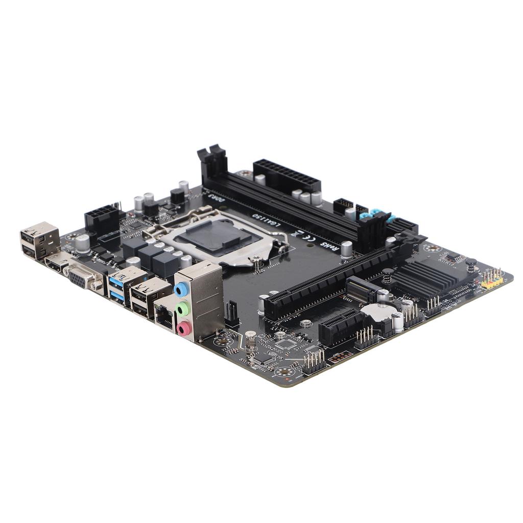 Материнская плата для компьютера B8H H81 Двухканальная DDR3 Игровая материнская плата LGA1150 Компьютерная материнская плата