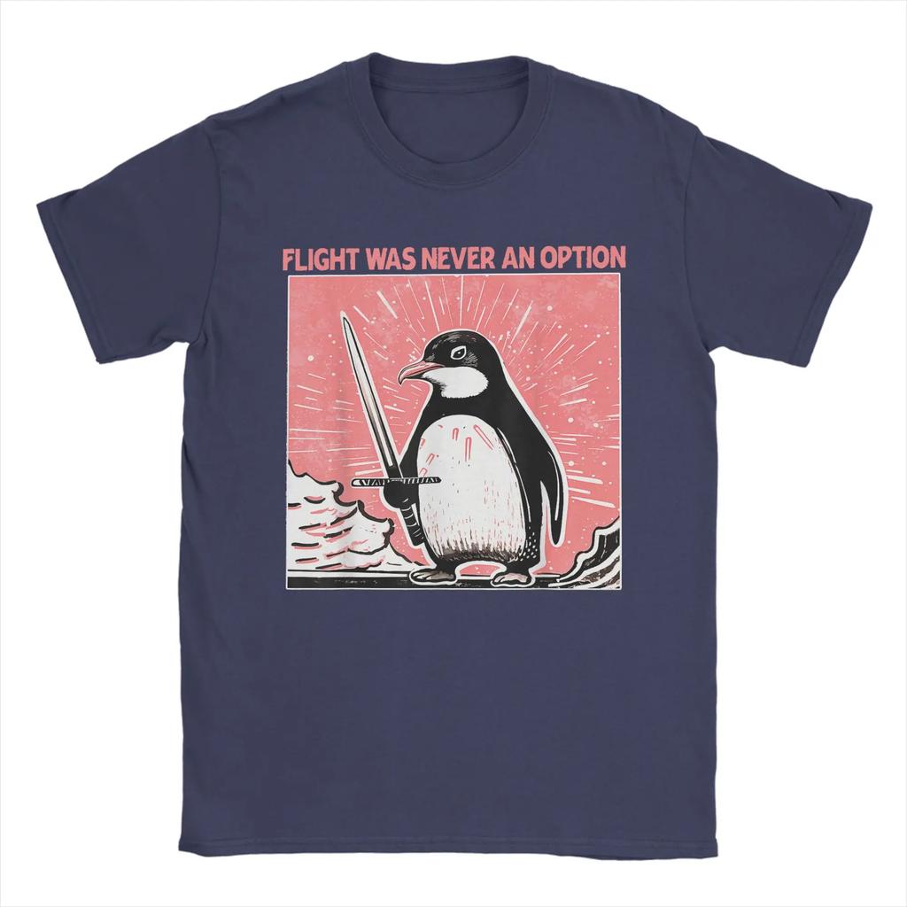 Flight Was Never An Option(7) T-Shirt Summer Cotton T Shirts For Men Fashion Custom DIY Tee Shirt Short-Sleeved Y2K Funny Tops