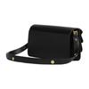 Marni Trunk Adjustable Leather Shoulder Strap Push Button Closure Calfskin Crossbody Shoulder Bag Women Shoulder Bag Black SBMP0121U0LV520ZN99N