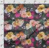 Soimoi Watercolor Floral Print,  Cotton Cambric, Quilting Fabric Sold by The Yard 42 Inch Wide, Medium Weight Cotton Fabric,