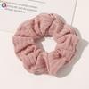 Зимний плюшевый корейский простой скрабчи для волос для женщин и девочек, эластичная резинка для волос, аксессуары, резинка для волос, веревка, головной убор, украшения