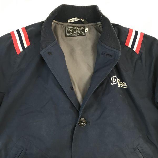 Made in Japan Deluxe Clothing Jacket Blouson Outerwear M Navy Stadium Jumper(USED)