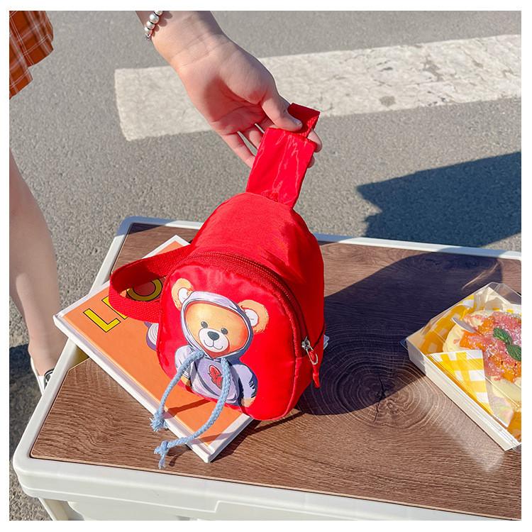 Детская сумка кроссбоди «Мишка» из ткани Оксфорд для повседневного использования детьми