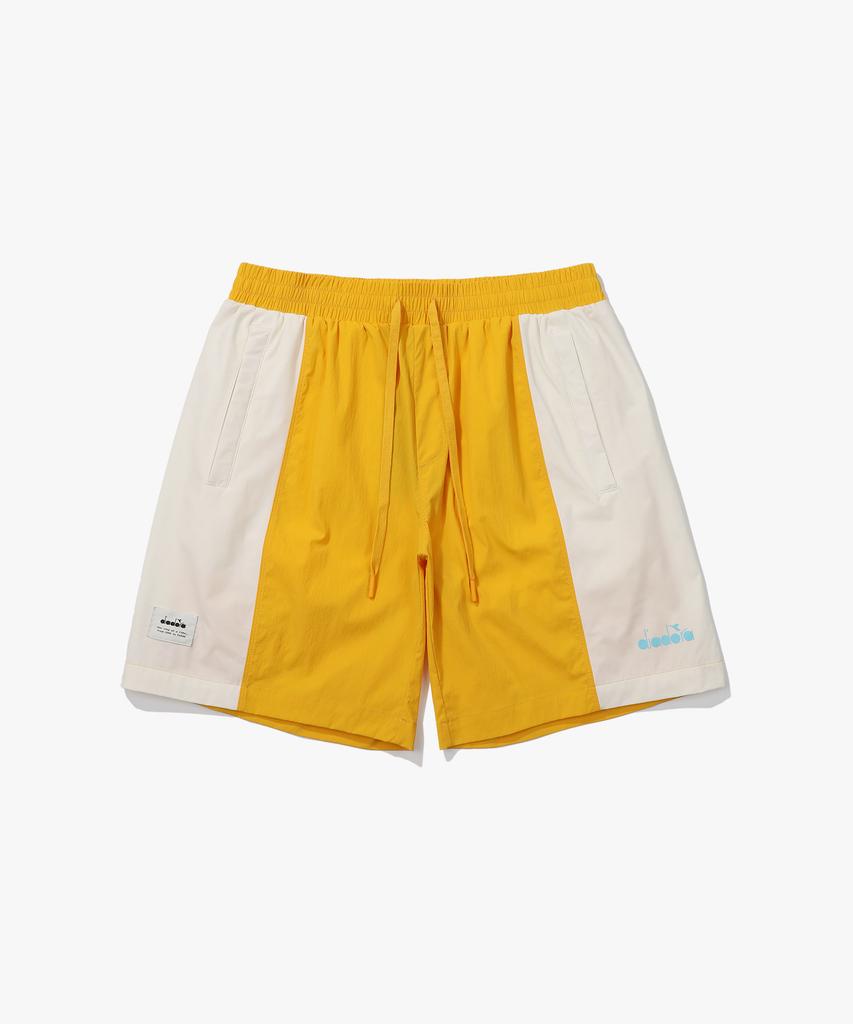 Diadora Удобные плетеные шорты желтые